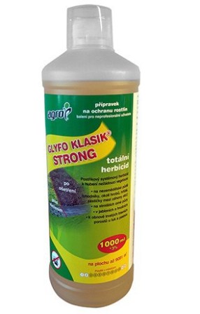 Agro Glyfo Klasik STRONG 1 l tot&aacute;ln&iacute; herbicid