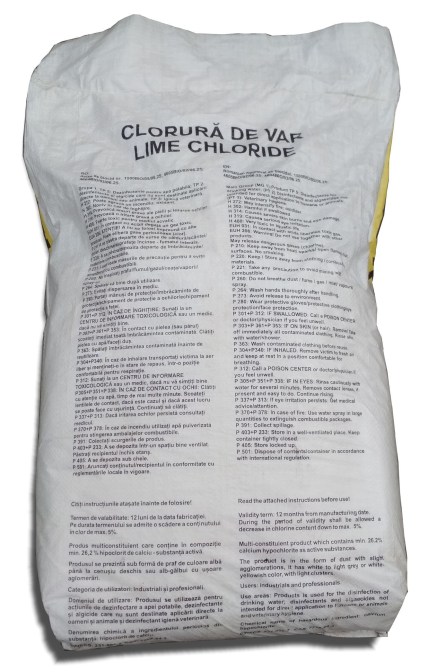 Chlorov&eacute; v&aacute;pno (25 kg) stabilizovan&eacute;