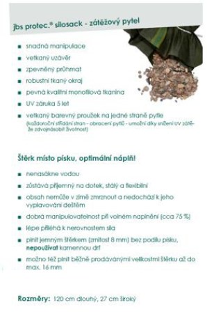 Pytel na zakryt&iacute; sil&aacute;že 27 x 120 cm tkan&yacute;