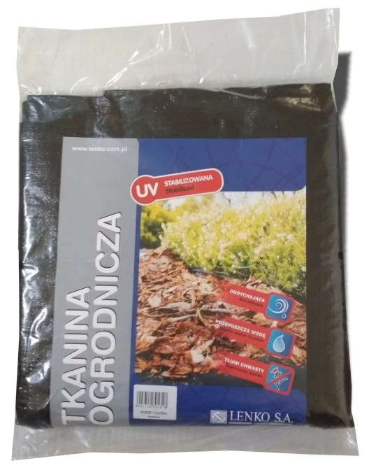 Textilie tkan&aacute; 1,6 x 10 m (70 g/m2) čern&aacute;