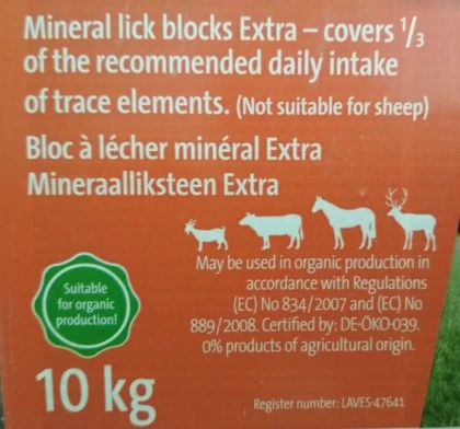Miner&aacute;ln&iacute; liz SOLSEL Extra (10 kg) kostka