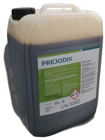 PREJODIX (20 kg) o&scaron;etřen&iacute; ml&eacute;čn&eacute; žl&aacute;zy před dojen&iacute;m