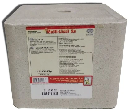 Miner&aacute;ln&iacute; liz bez mědi Multi Lisal SE (10 kg) kostka