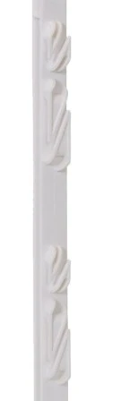 Sloupek pro elektrick&yacute; ohradn&iacute;k (156 cm) b&iacute;l&yacute; plastov&yacute;