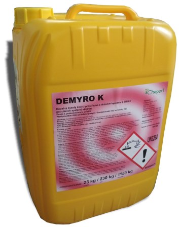 DEMYRO K (23 kg) kysel&yacute; čist&iacute;c&iacute; prostředek