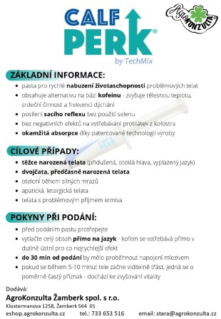 Calf Perk (15 ml) kofeinov&aacute; pasta pro tele