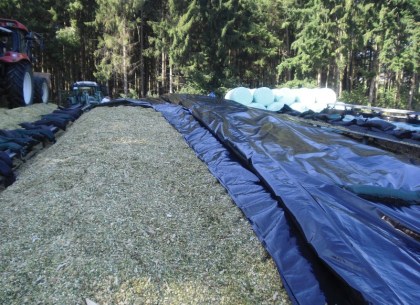 Sil&aacute;žn&iacute; plachta GreenPro 7vrstv&aacute; 18 x 50 m (120 &micro;m) čern&aacute;