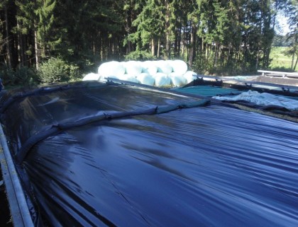 Sil&aacute;žn&iacute; plachta GreenPro 7vrstv&aacute; 20 x 50 m (120 &micro;m) čern&aacute;