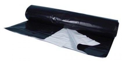 Sil&aacute;žn&iacute; plachta GreenPro 7vrstv&aacute; 10 x 20 m (120 &micro;m) černo-b&iacute;l&aacute;